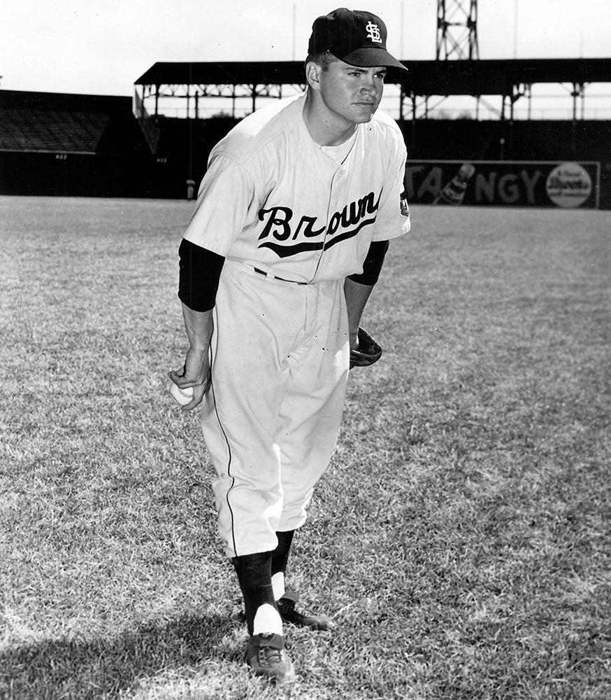 Bob Turley in Browns uniform