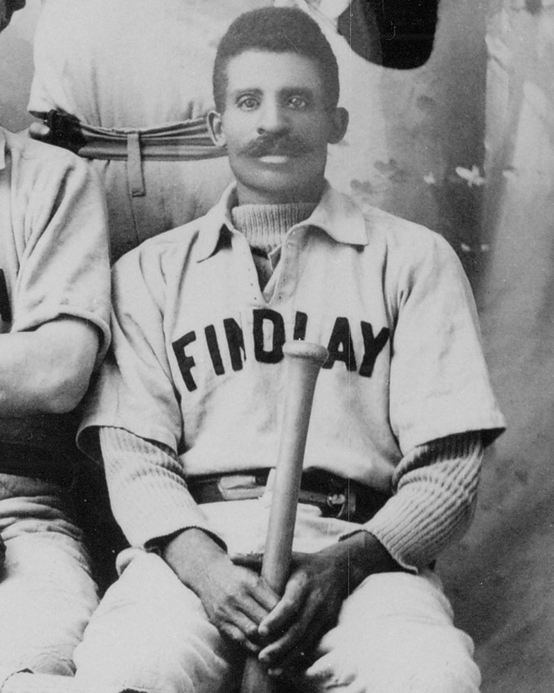 Bud Fowler selection from 1894 Findlay team portrait