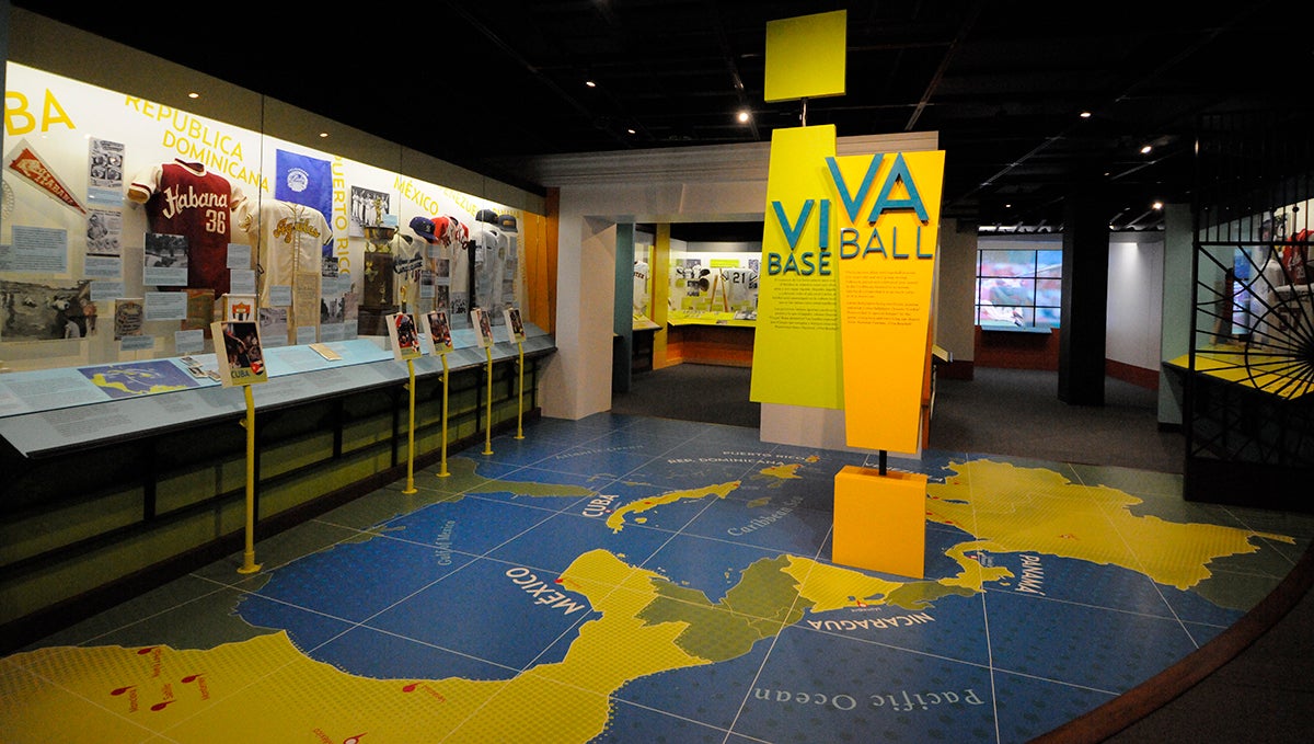 Viva Baseball exhibit