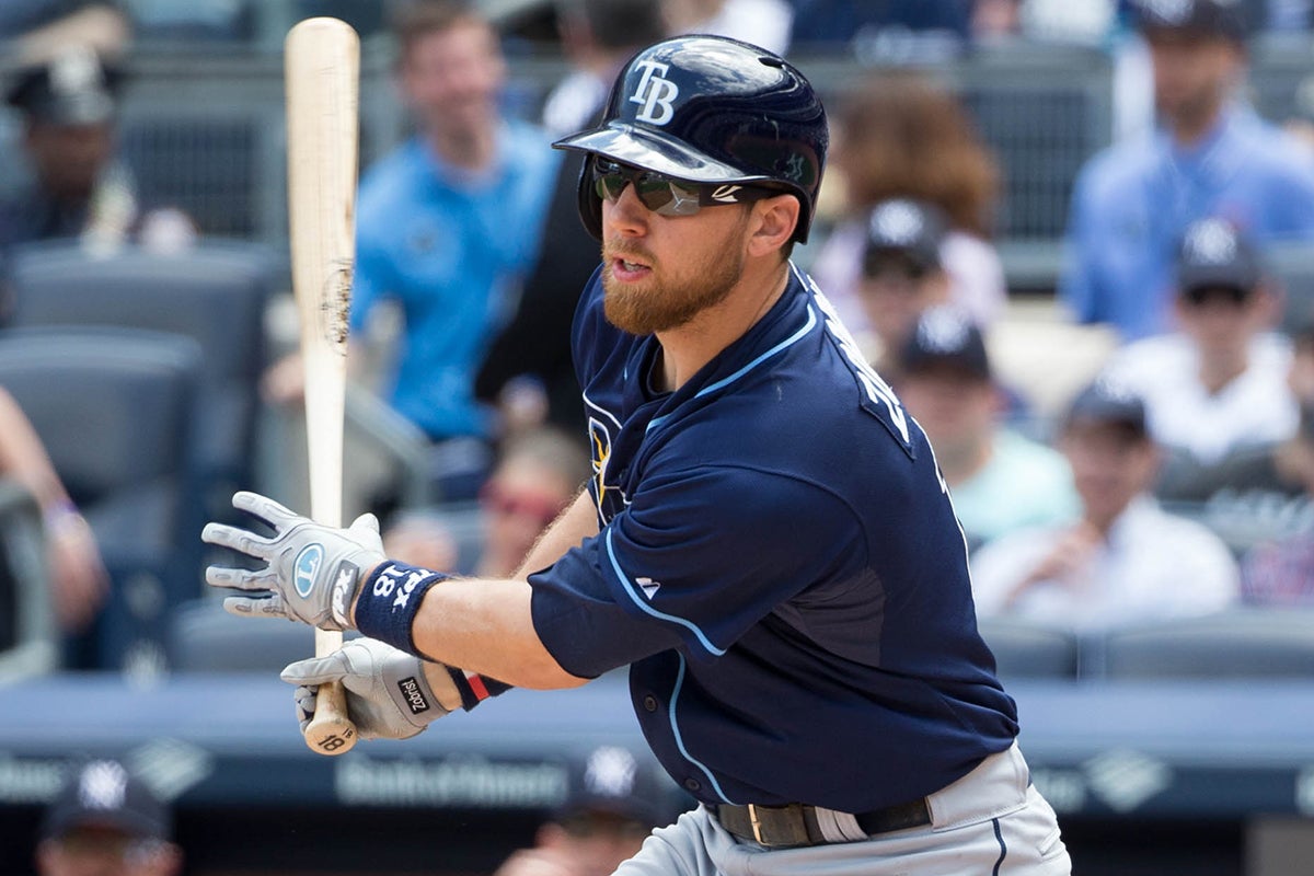 Ben Zobrist in Rays uniform