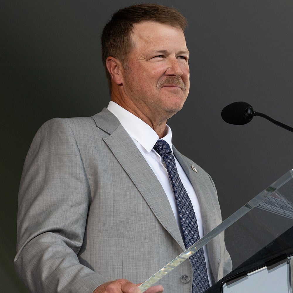 Jeff Kent speaks at 2026 Induction Ceremony