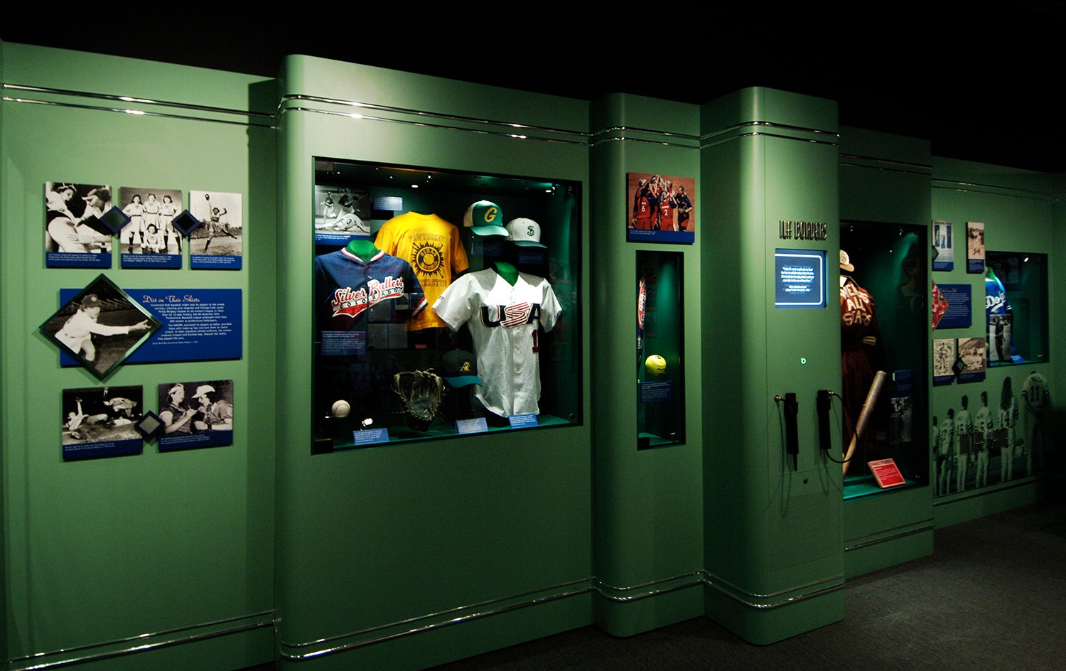 The Museum's Diamond Dreams exhibit. (Milo Stewart Jr. / National Baseball Hall of Fame)
