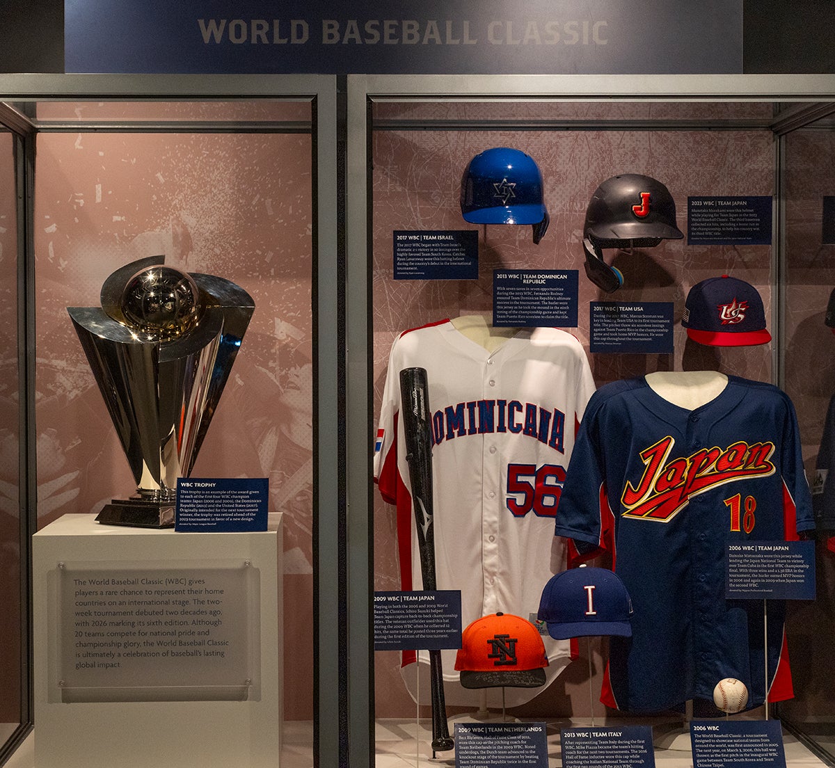 World Baseball Classic exhibit