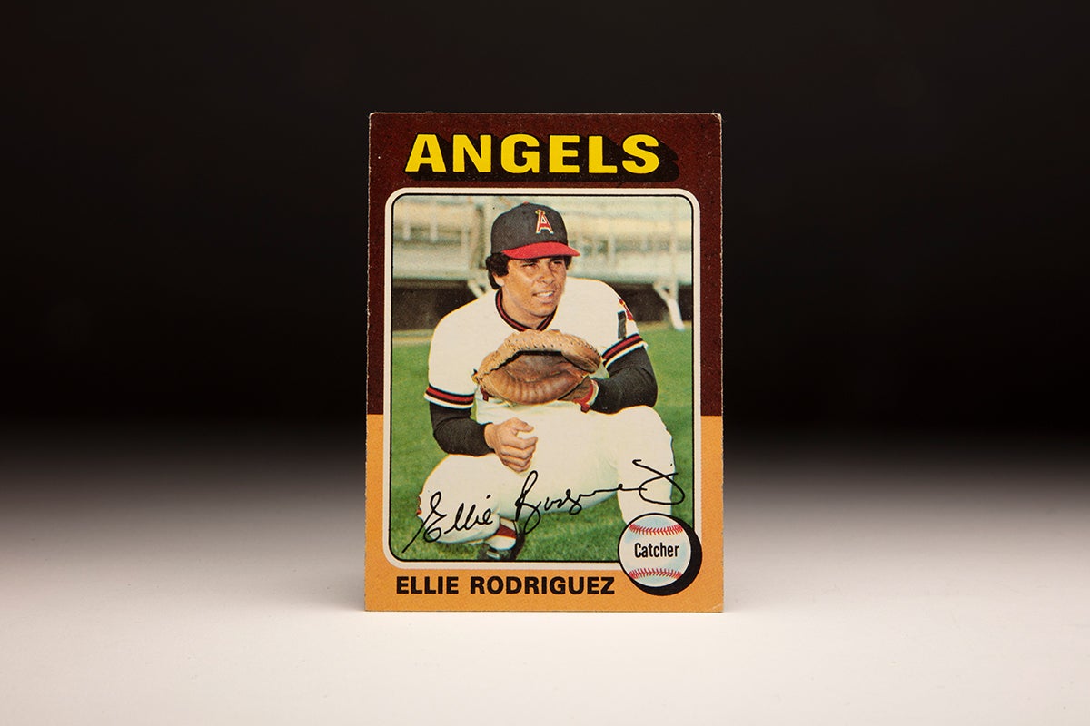 Front of 1975 Topps Ellie Rodríguez card