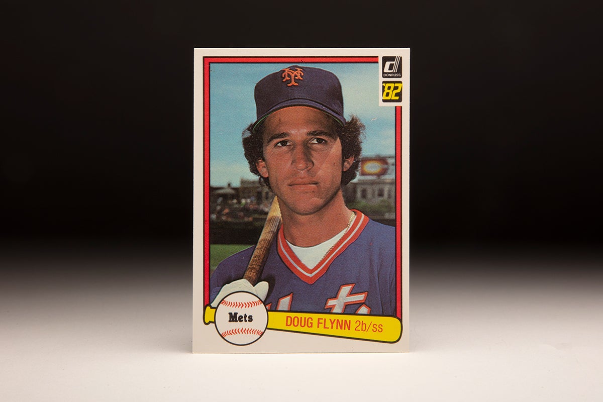 Front of 1982 Donruss Doug Flynn card