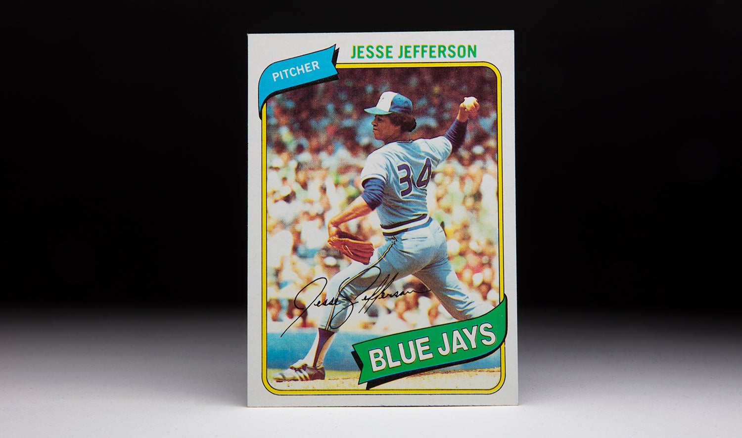 Front of 1980 Topps Jesse Jefferson card