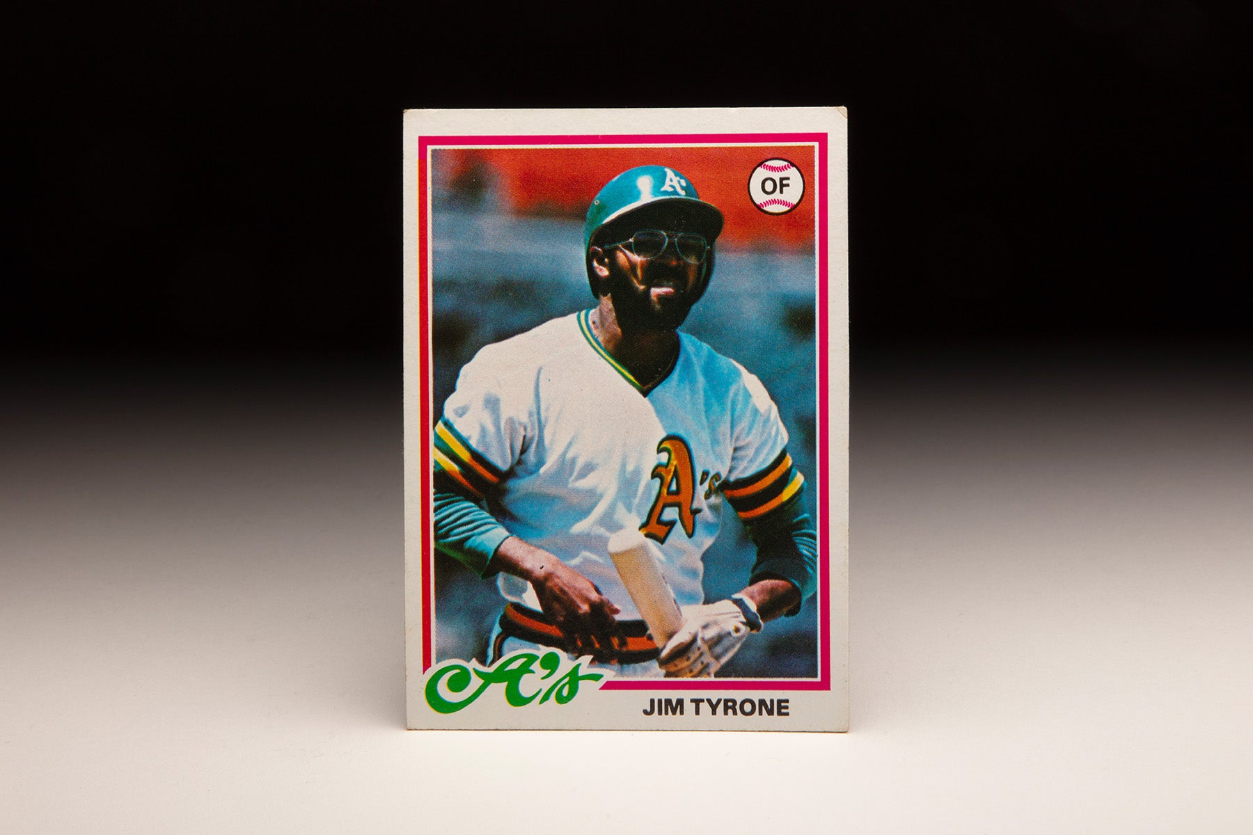 Front of 1978 Topps Jim Tyrone card