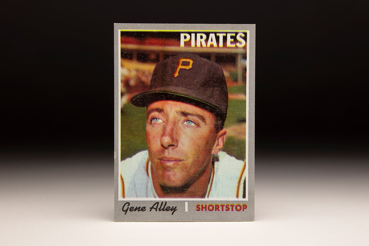 Front of 1970 Topps Gene Alley card