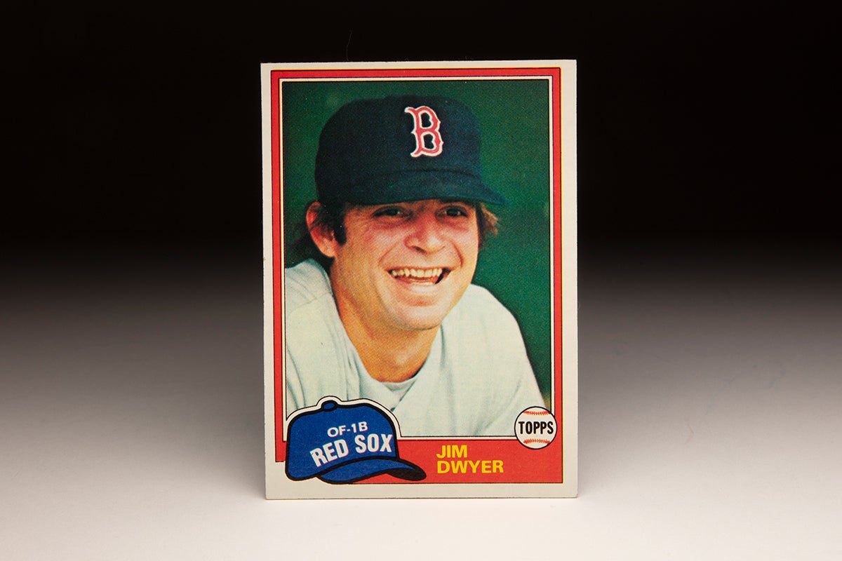 Front of 1981 Topps Jim Dwyer card