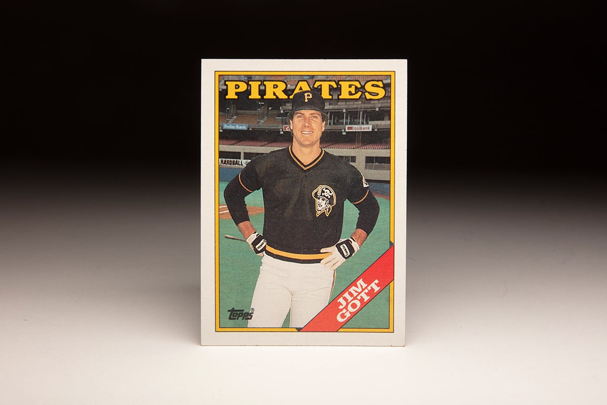 Front of 1988 Topps Jim Gott card