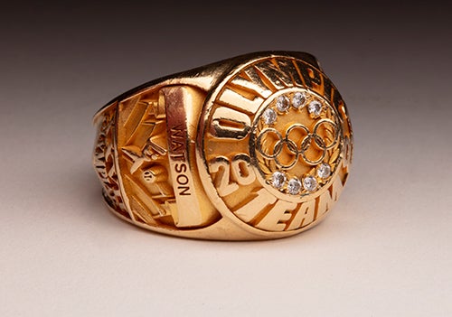 2000 Summer Olympics ring worn by Bob Watson