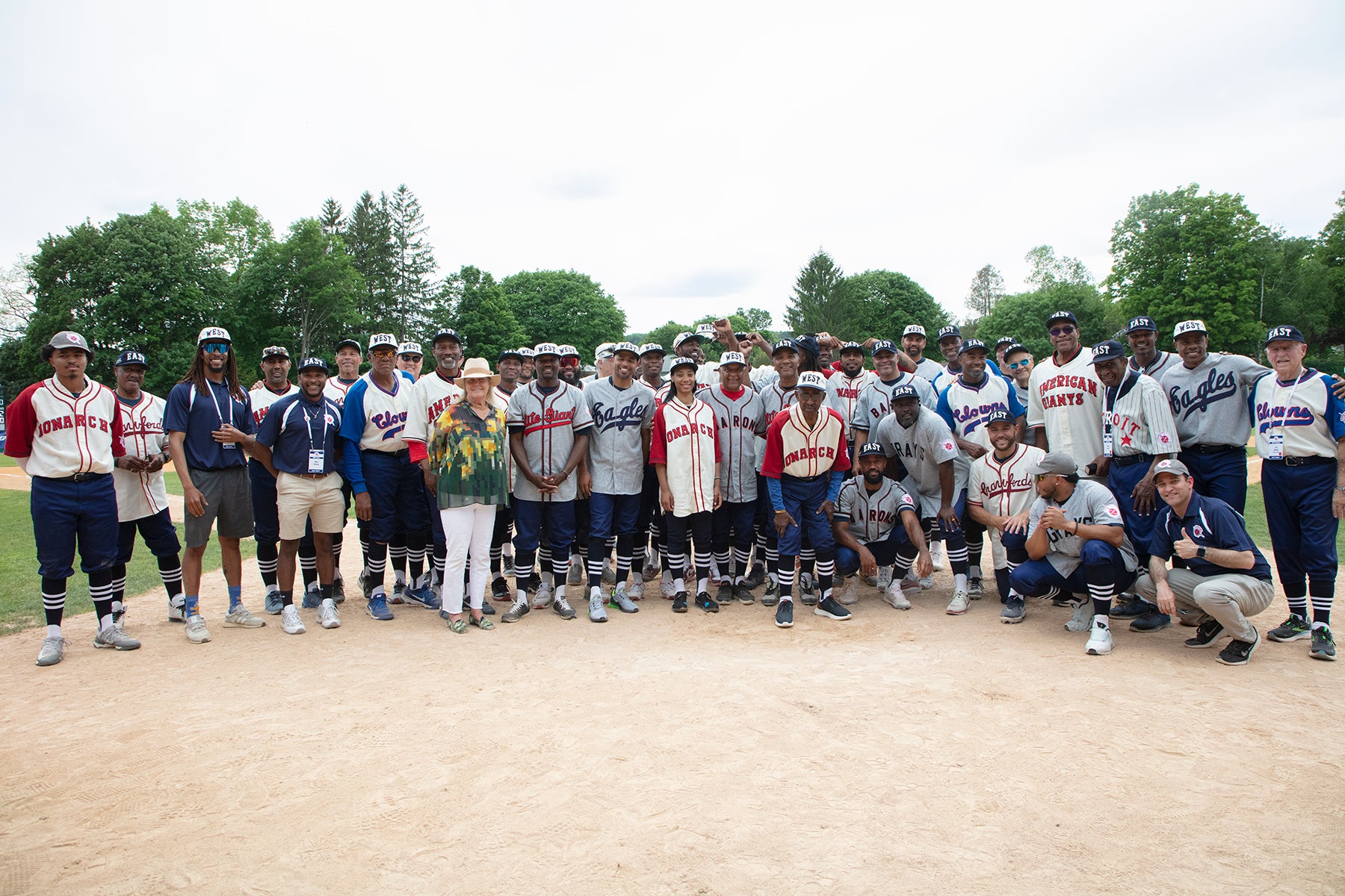 Hall of Famers and East-West Classic players