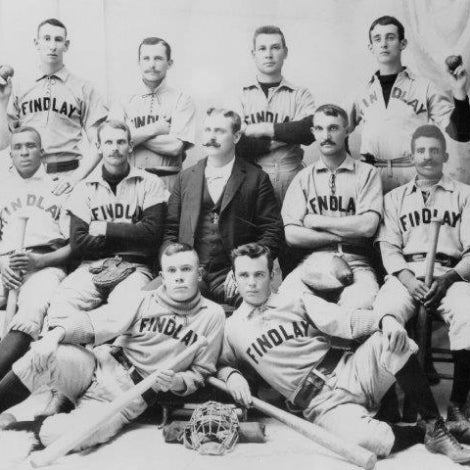 Bud Folwer pictured with his Findlay team