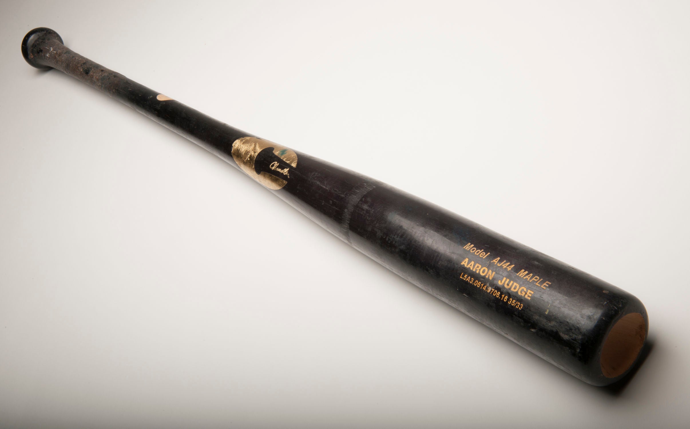 aaron judge game used bat