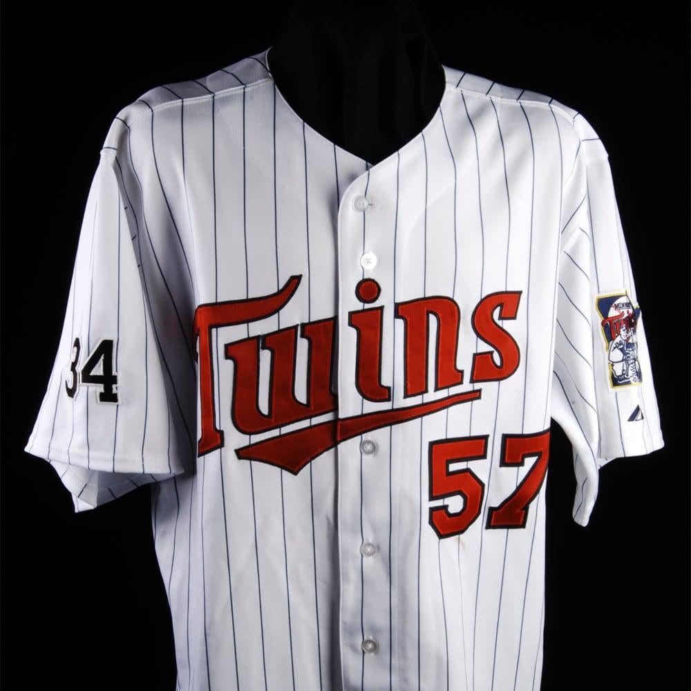 Minnesota twins best sale pinstripe jersey