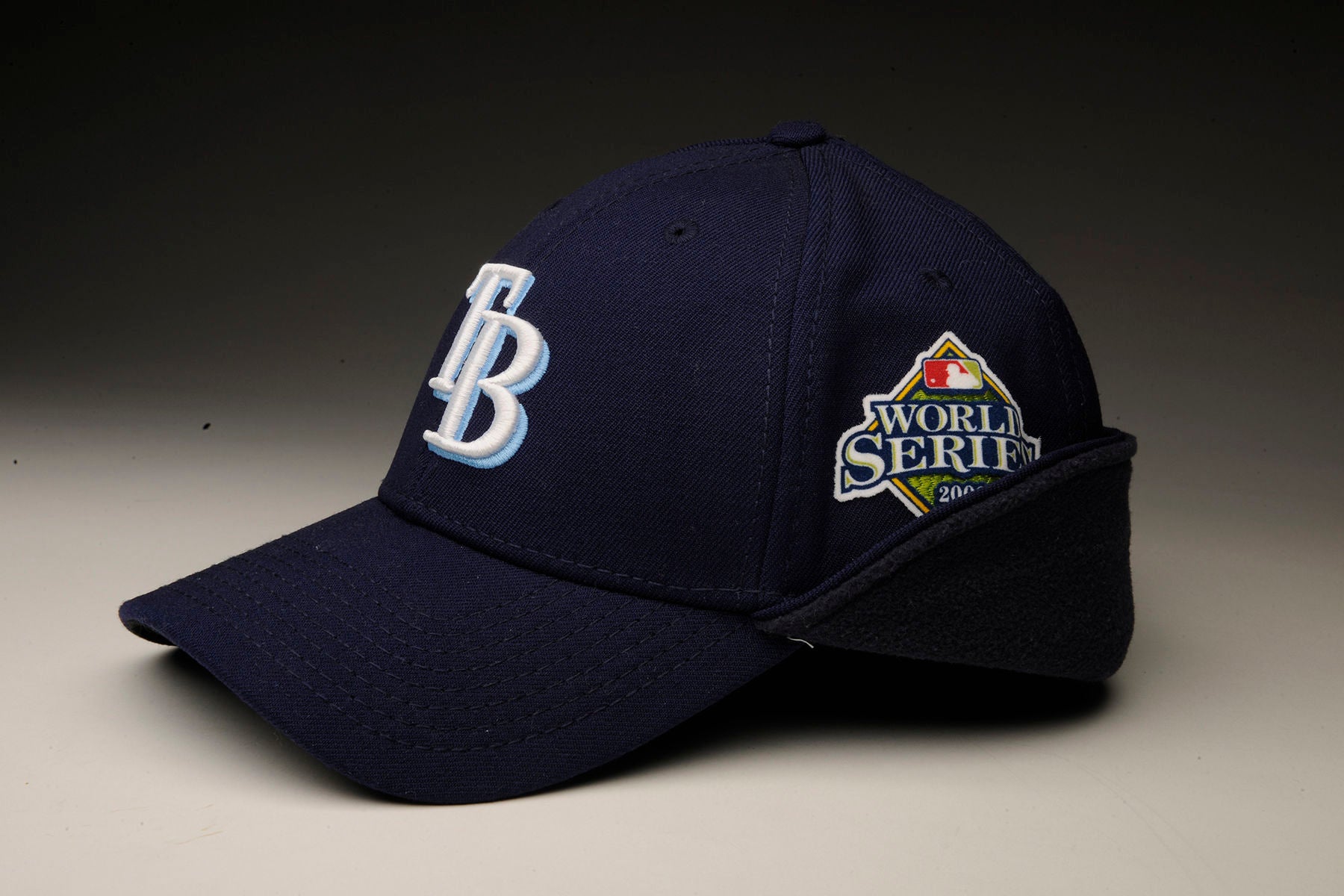 navy dodgers hat