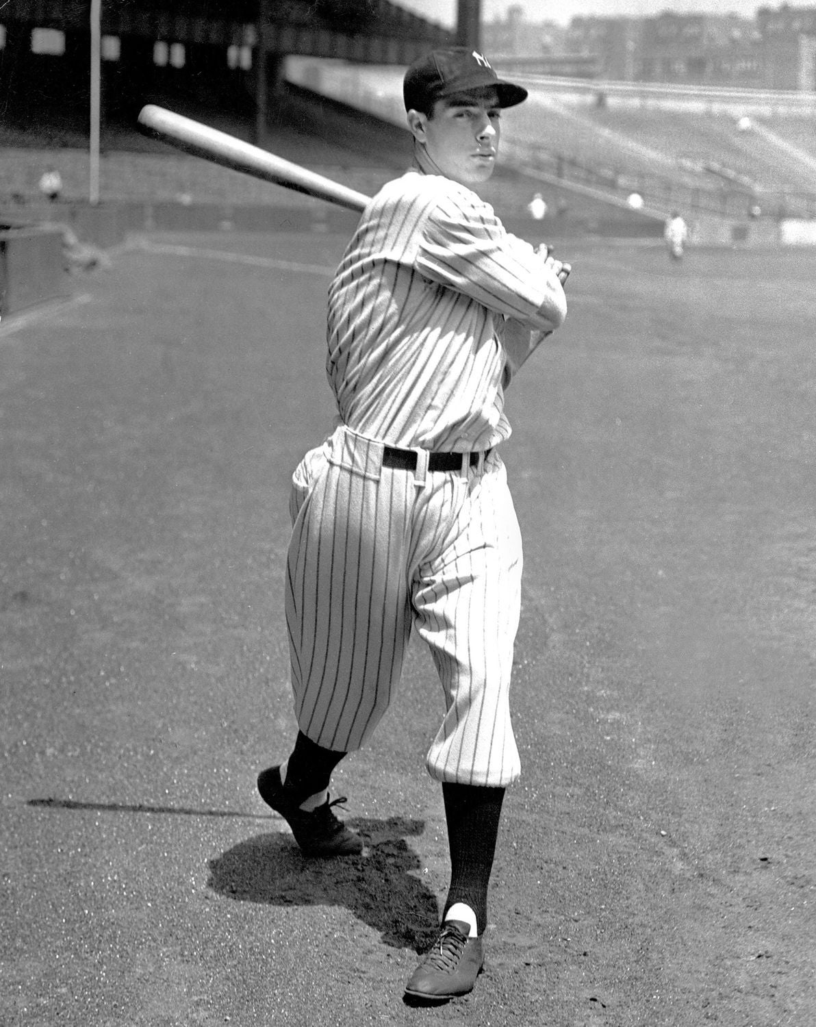 Joe DiMaggio makes his big league debut 