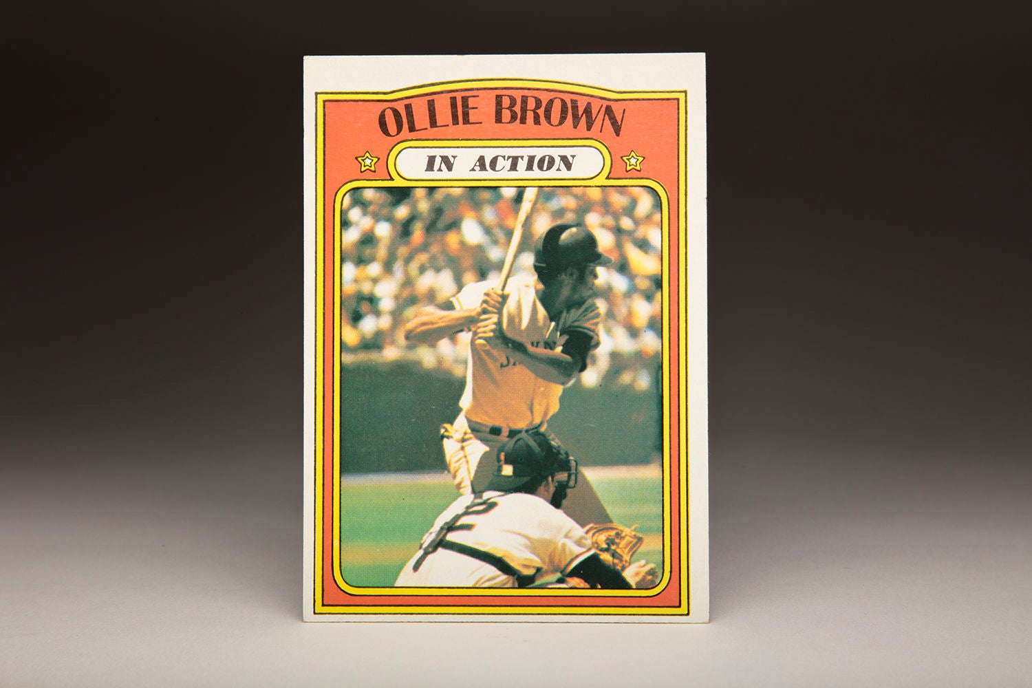 CardCorner 1972 Topps Ollie Brown Baseball Hall of Fame