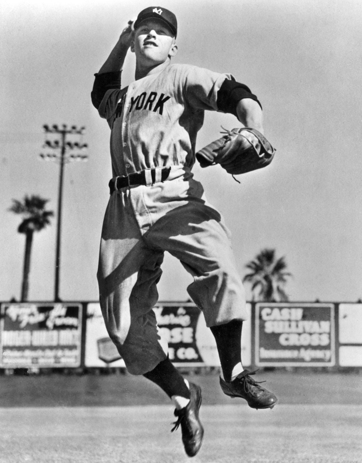 mickey mantle first home run