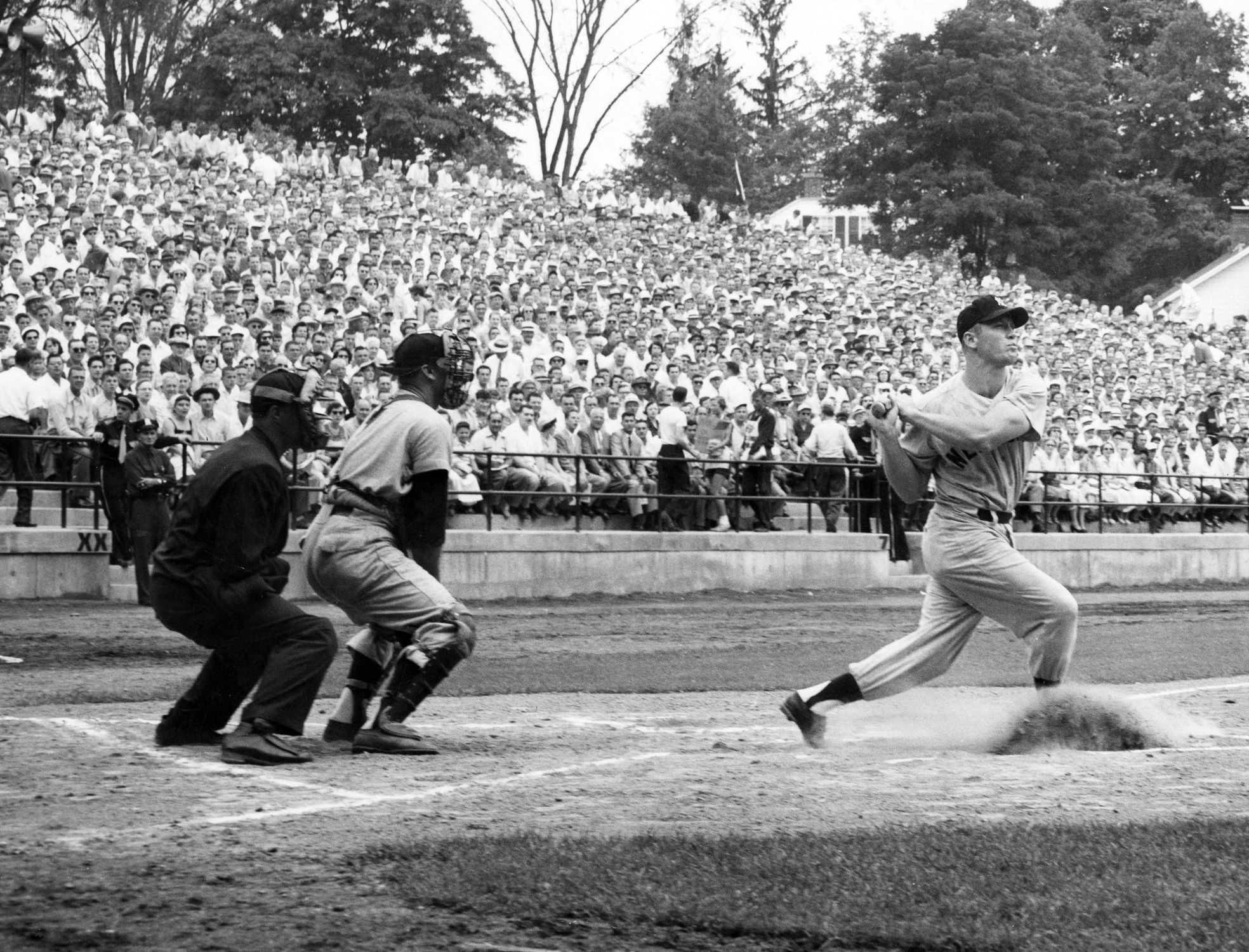 Mantle hits 565-foot home run Baseball Hall of Fame
