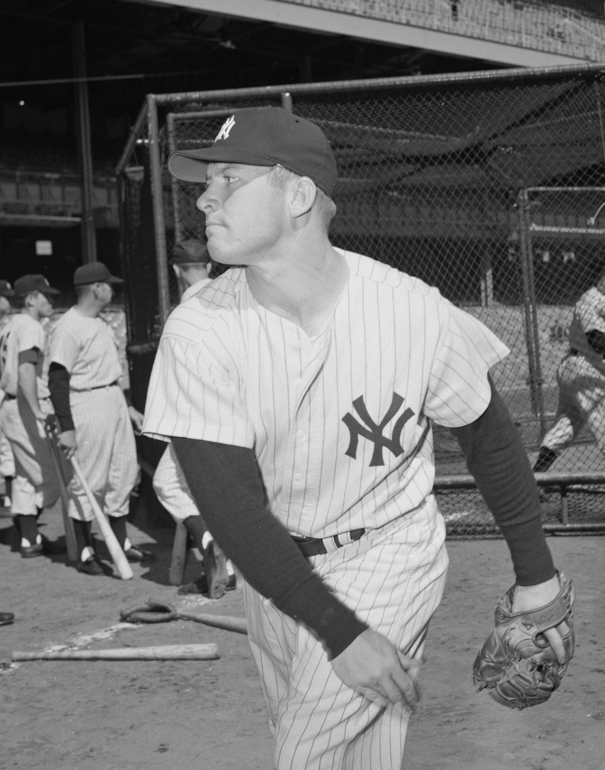 mickey mantle first home run