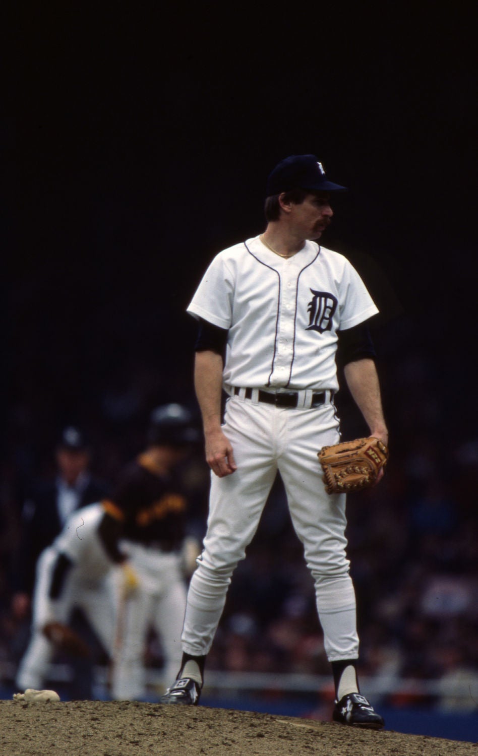 Mark Fidrych #20 1976 Bicentennial Detroit Tigers Nike Men's Home Replica Jersey by Vintage Detroit Collection