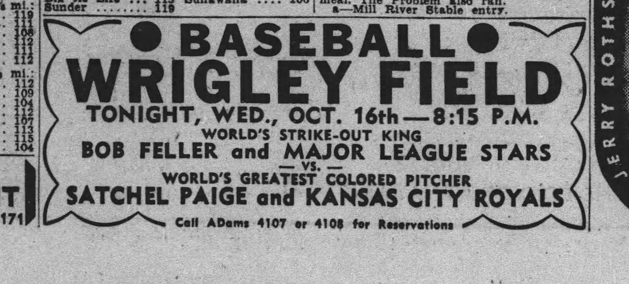 Feller, Paige teamed up for 1946 barnstorming tour | Baseball Hall ...
