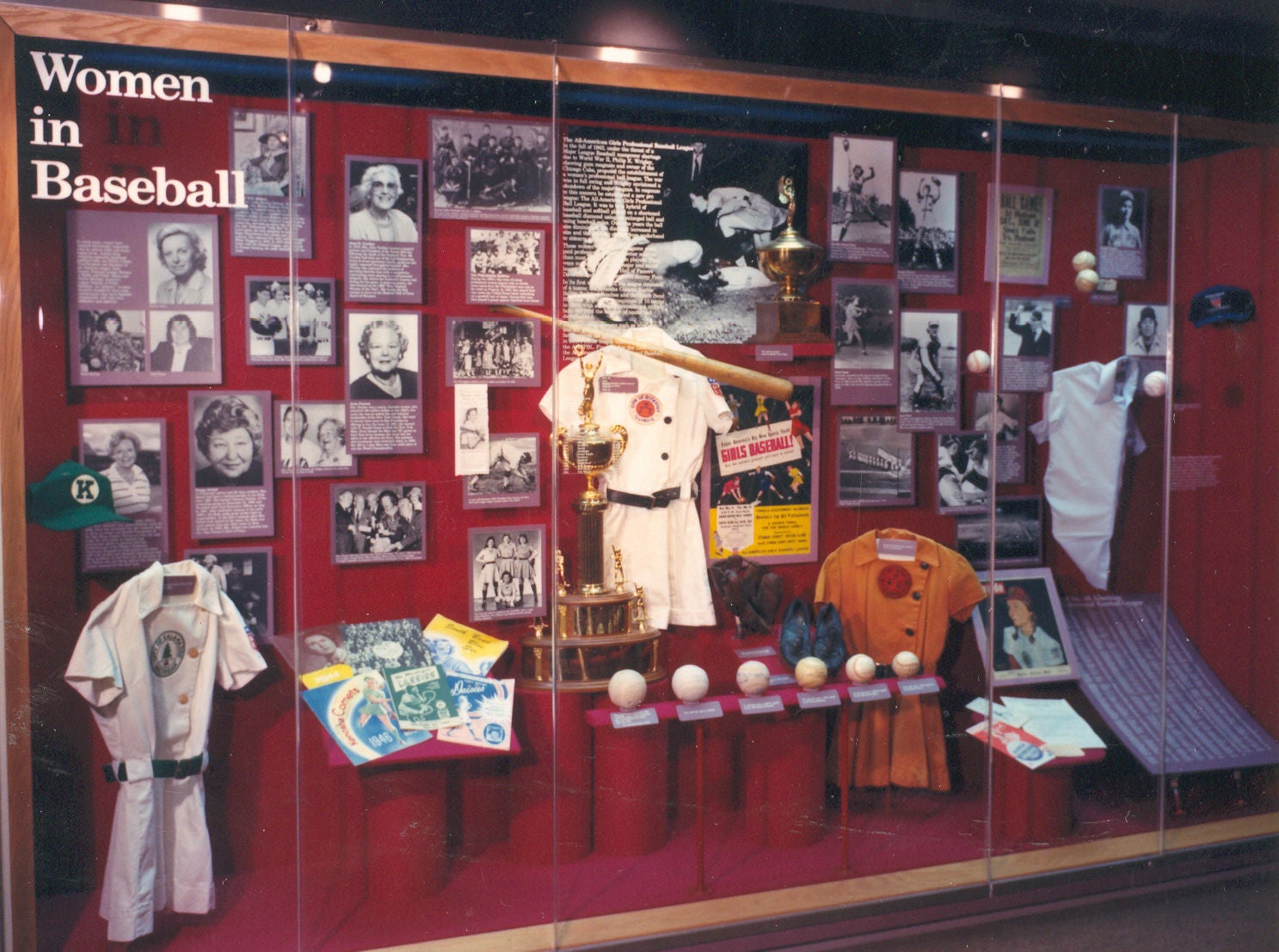 8 years ago, the AAGPBL came to Cooperstown   Baseball Hall of Fame