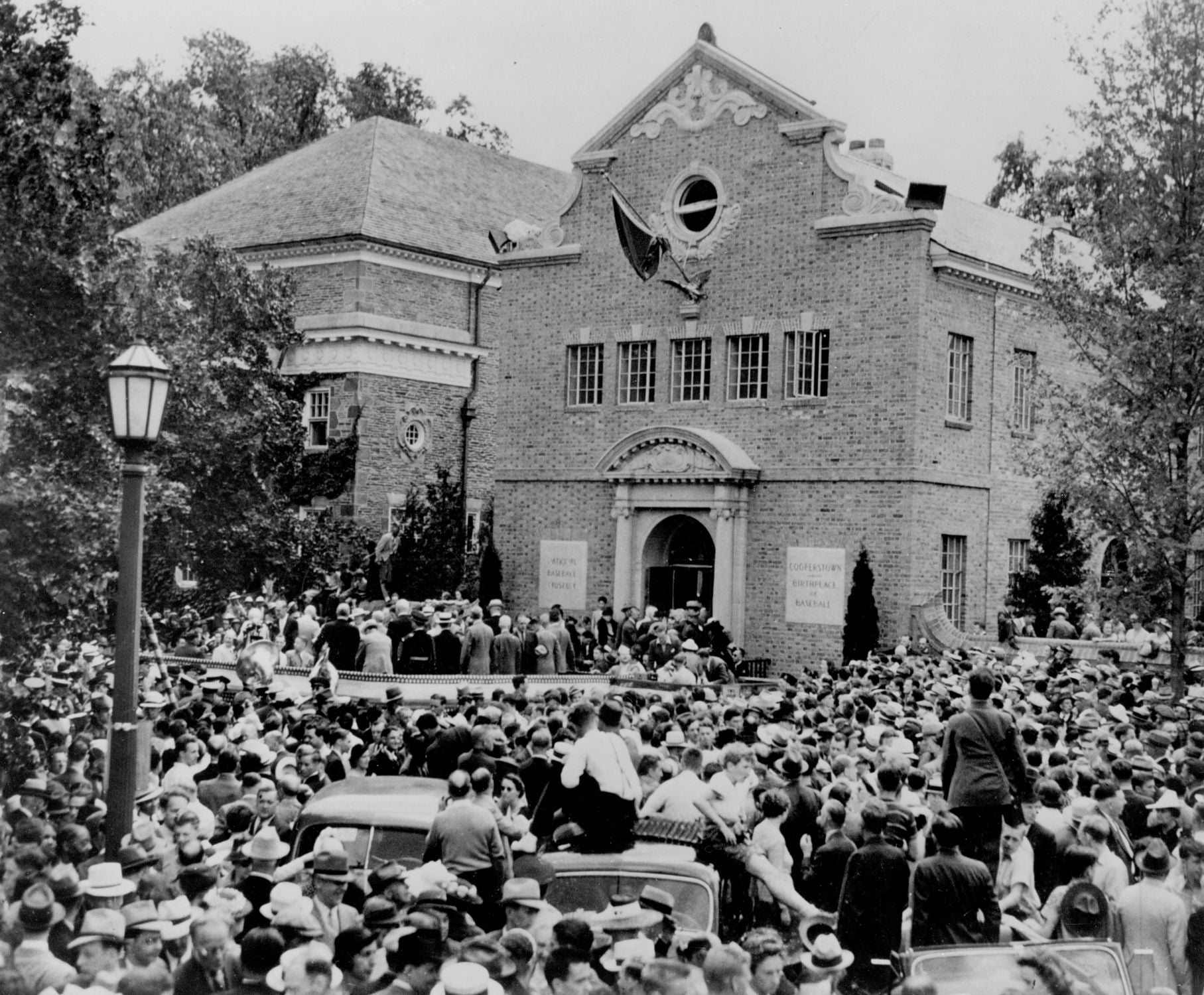 Image result for the national baseball hall of fame opened on this day in 1939