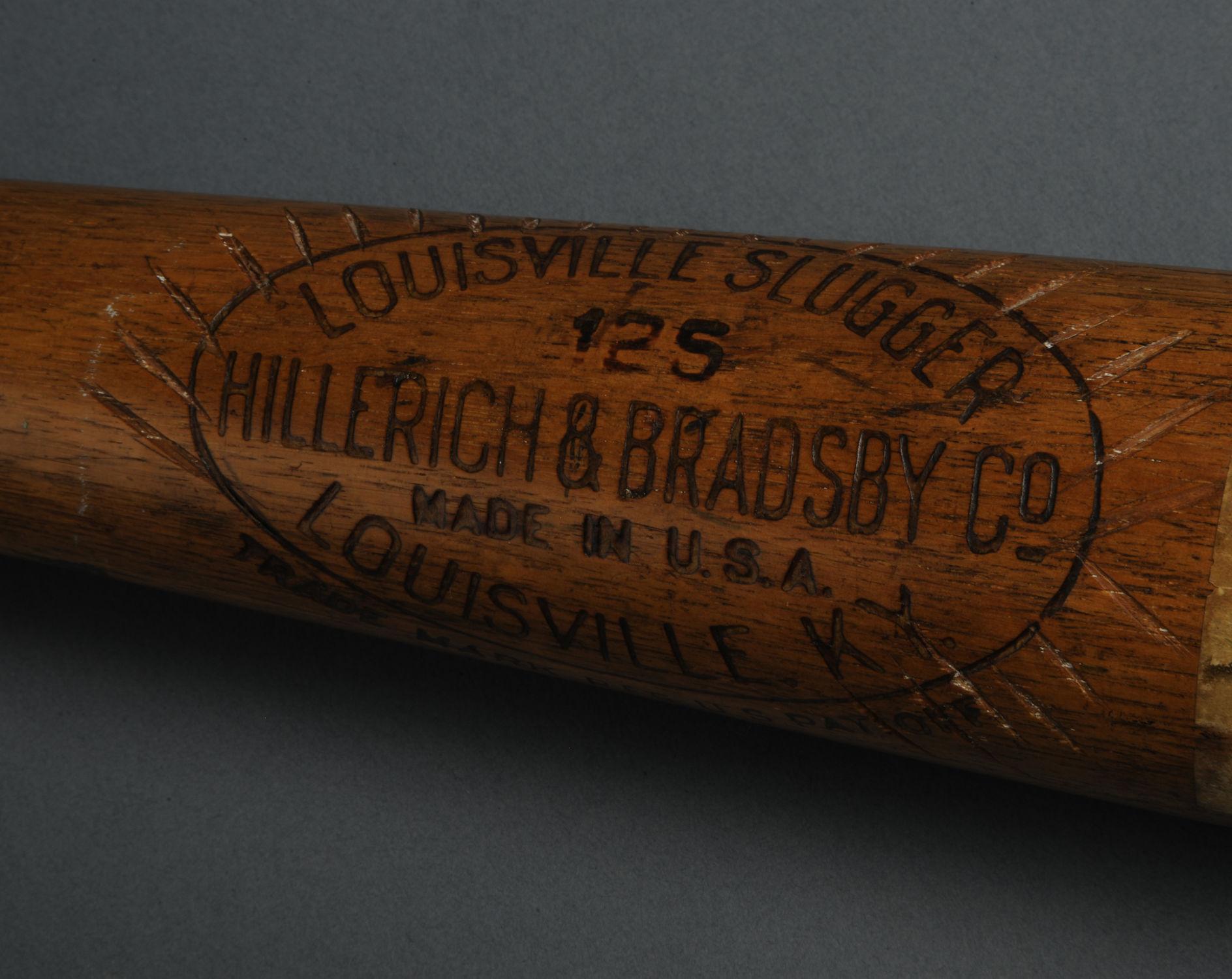 A notch in Babe's bat  Baseball Hall of Fame