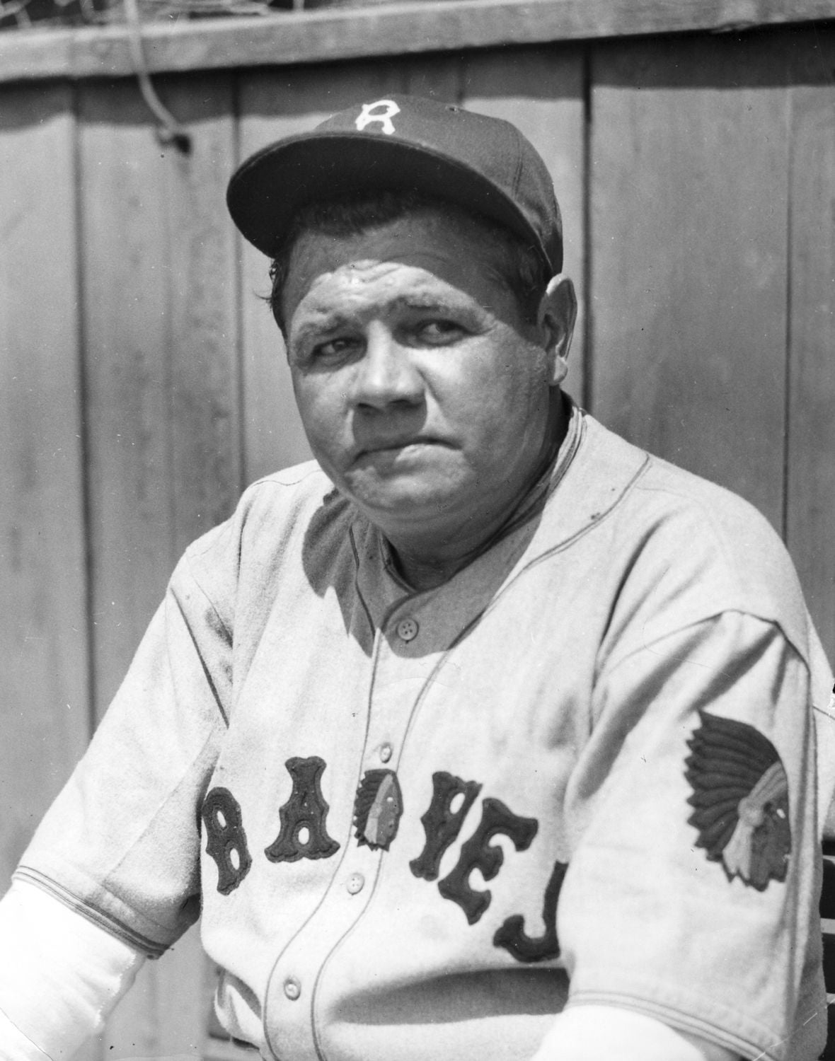 1935 Boston Braves Pitcher BABE RUTH 'Great Bambino'