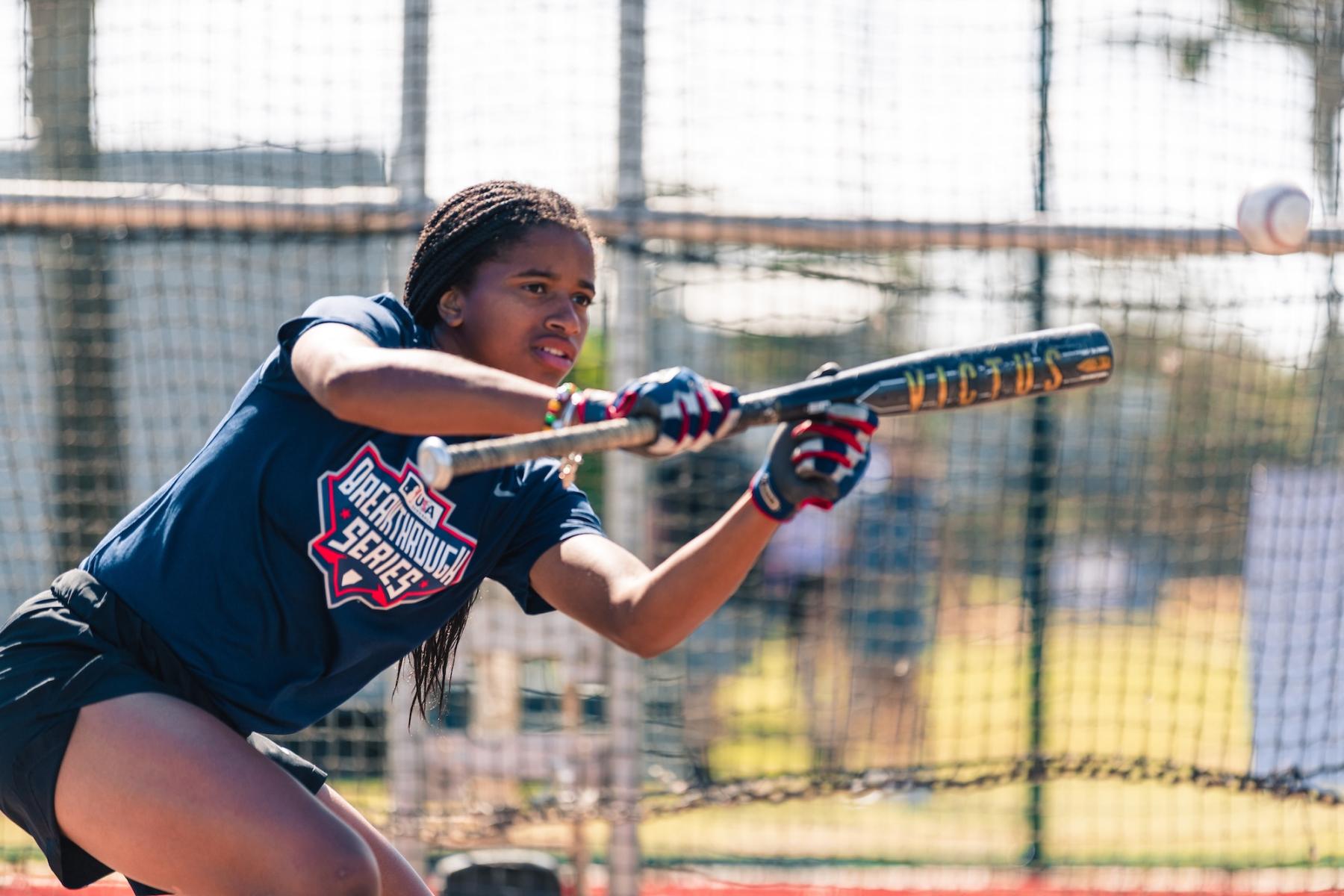 Women's baseball discount