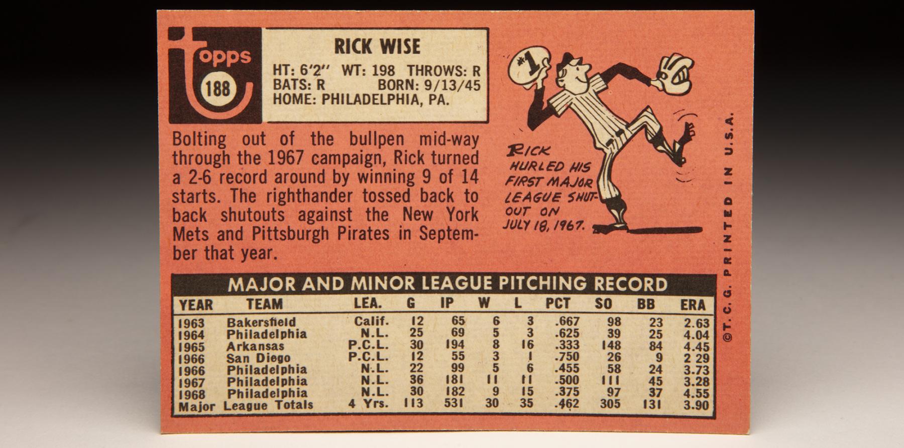 CardCorner: 1969 Topps Walt Williams