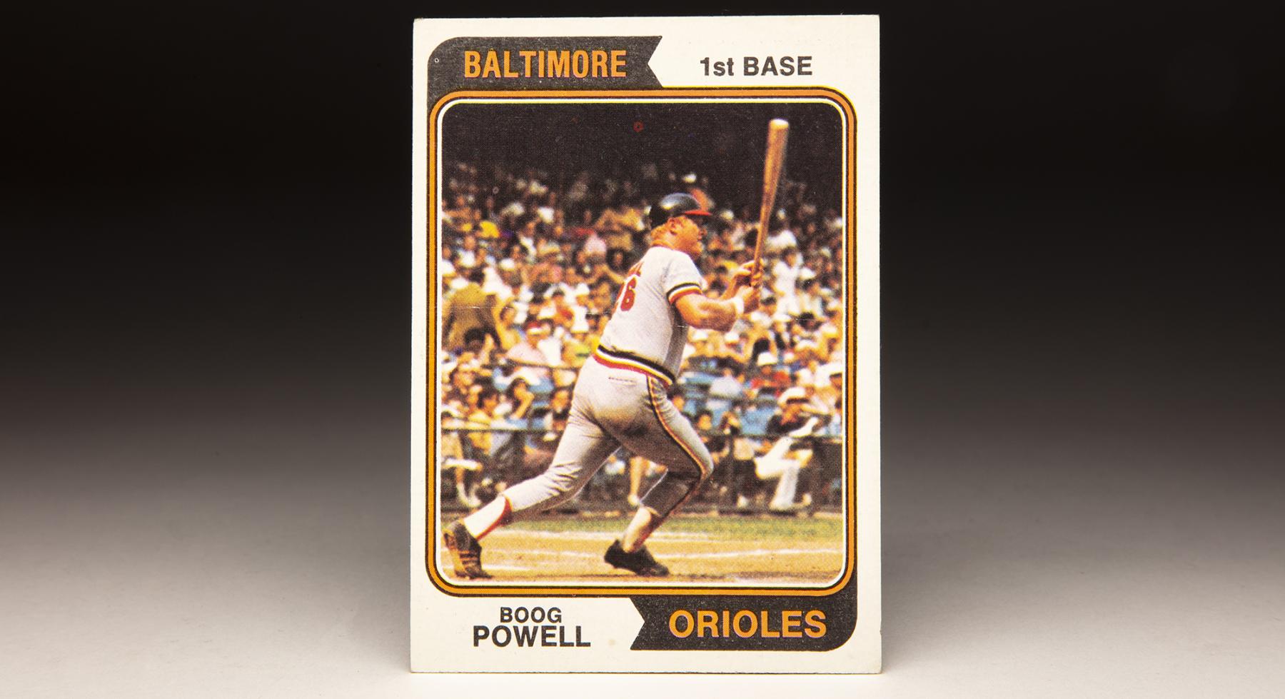 CardCorner: 1974 Topps Boog Powell