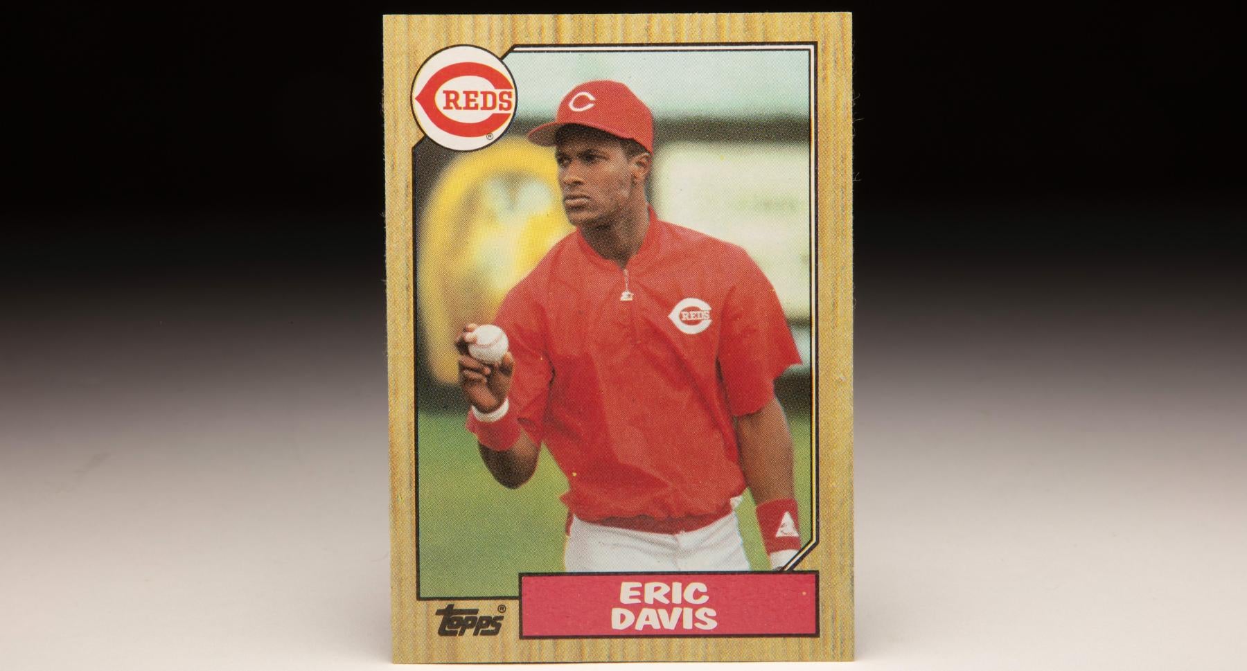 #CardCorner: 1987 Topps Eric Davis | Baseball Hall of Fame