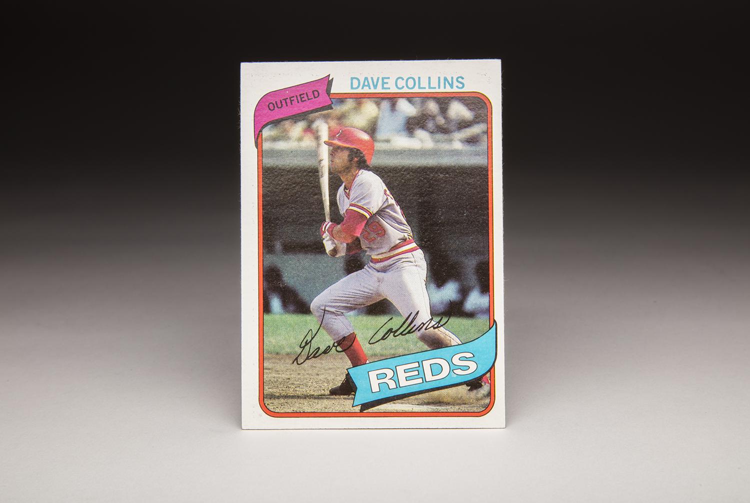 #CardCorner: 1980 Topps and 1983 Fleer Dave Collins | Baseball Hall of Fame