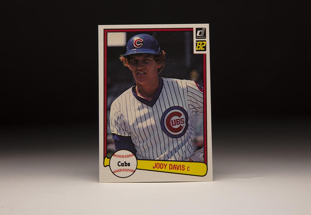 Jody Davis autographed Baseball Card (Louisville Bats, Cincinnati