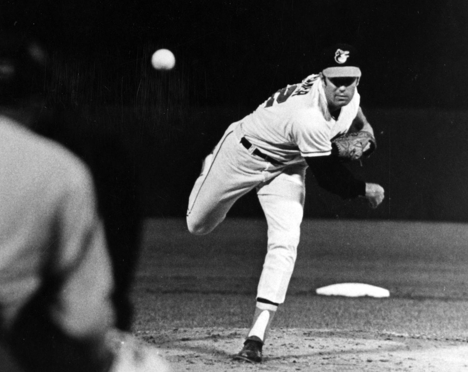 Jim Palmer no-hits Oakland in an 8-0 Baltimore victory | Baseball Hall of  Fame