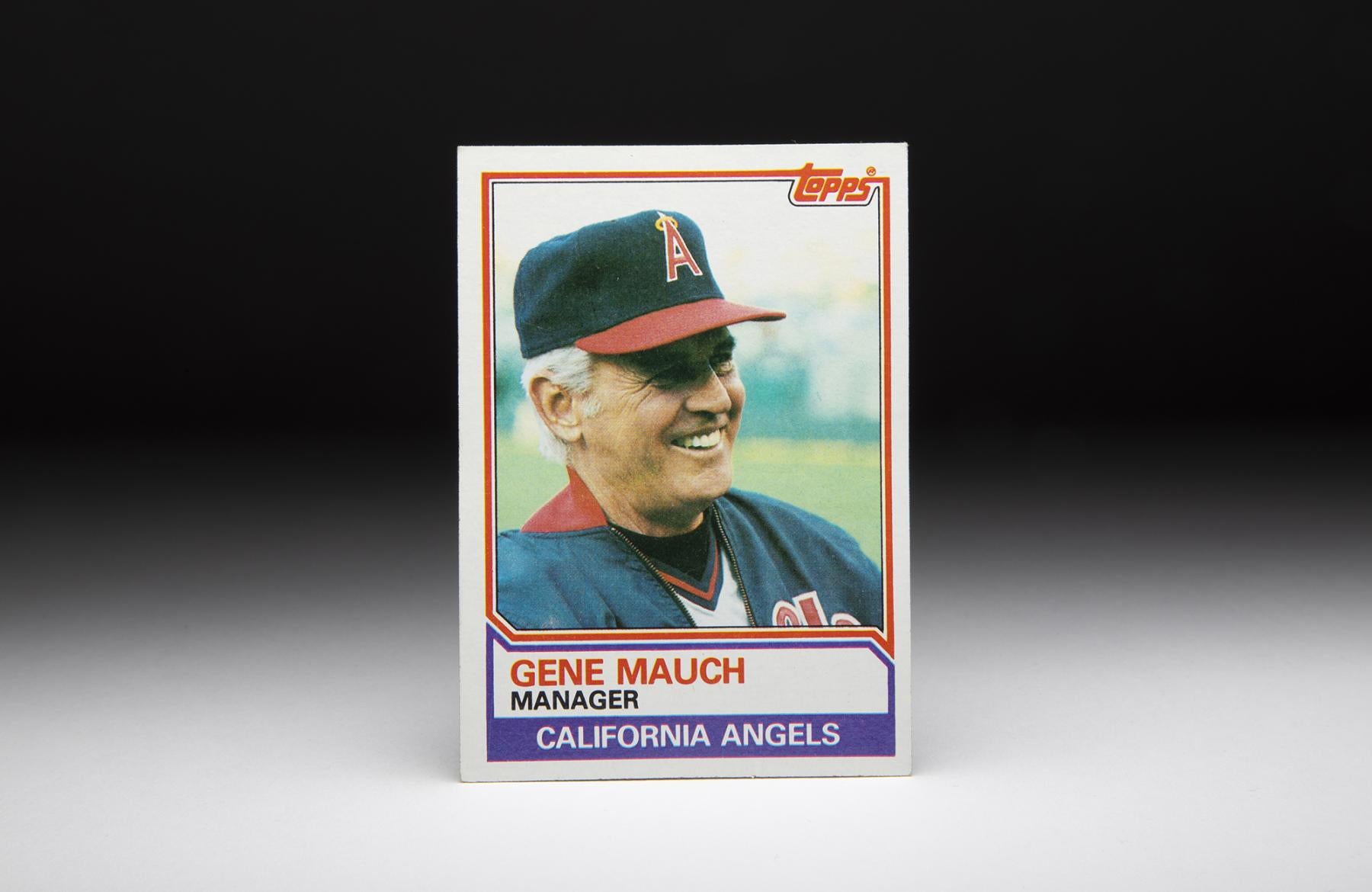 CardCorner: 1983 Topps Gene Mauch | Baseball Hall of Fame