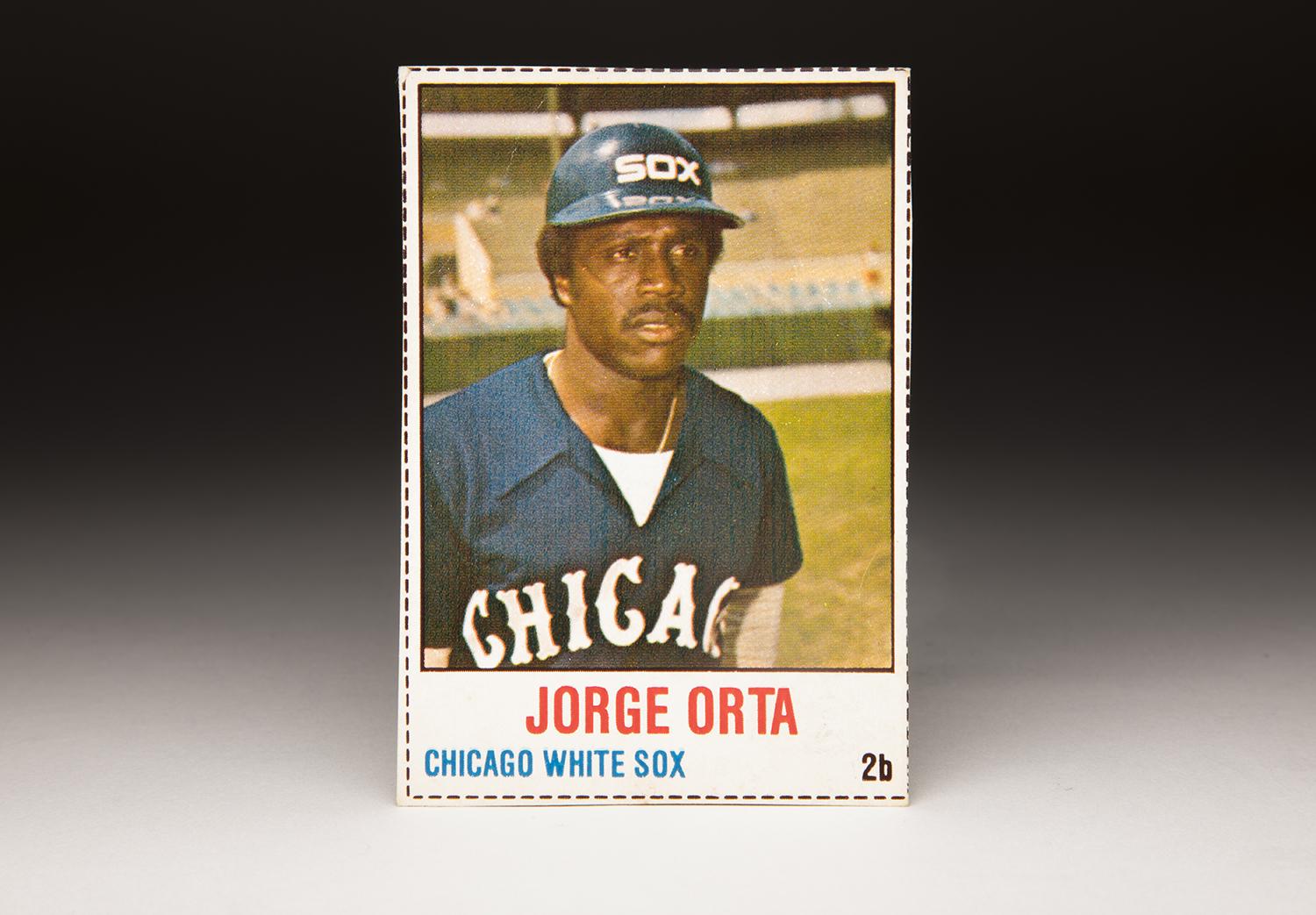 CardCorner: 1978 Hostess Jorge Orta | Baseball Hall of Fame