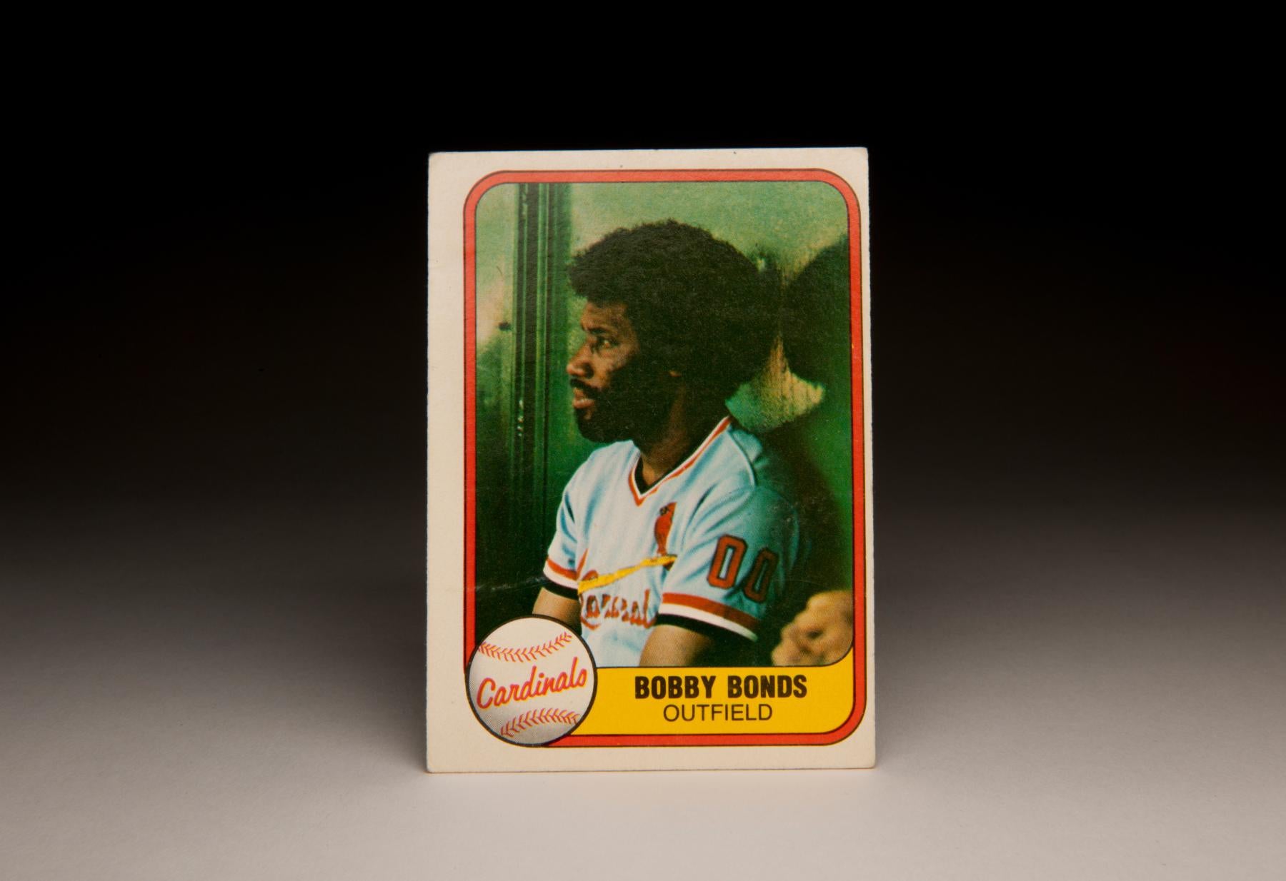 Bobby Bonds Game Worn Jersey 1980 St. Louis Cardinals Giants