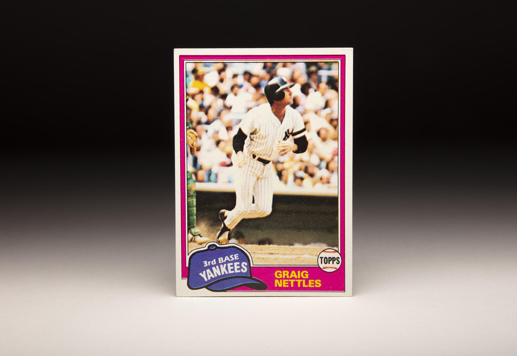 Set of Two Yankee Graig Nettles Baseball Cards One From -  Ireland