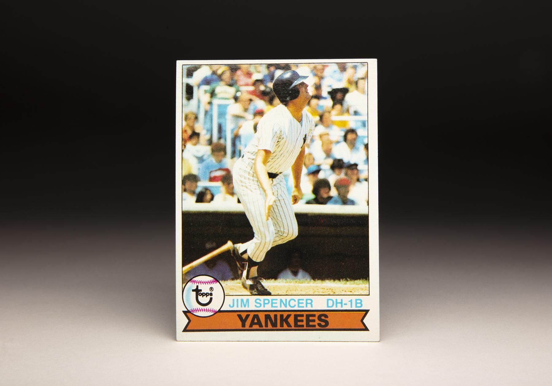 JIM SPENCER 1981 TOPPS TRADED #832 