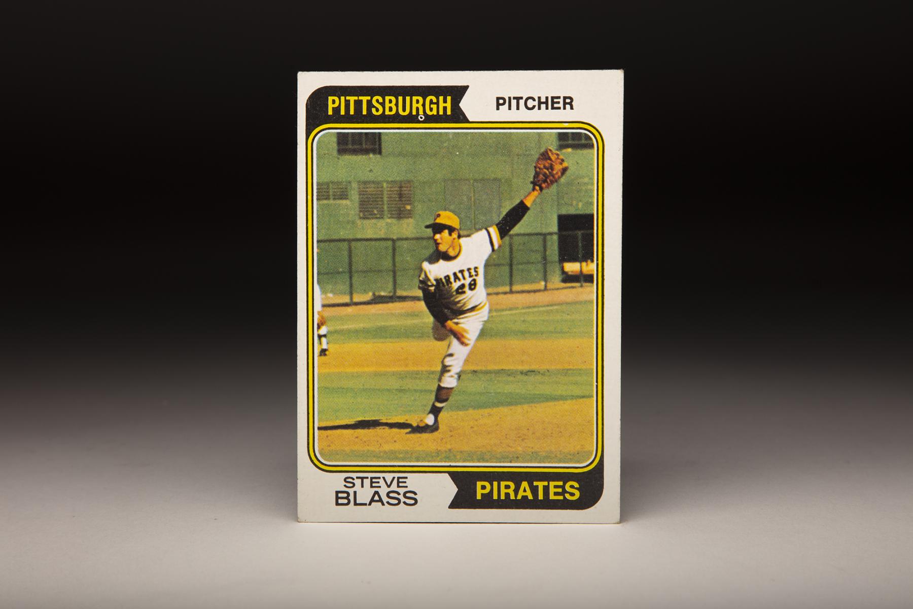 CardCorner: 1974 Topps Steve Blass | Baseball Hall of Fame