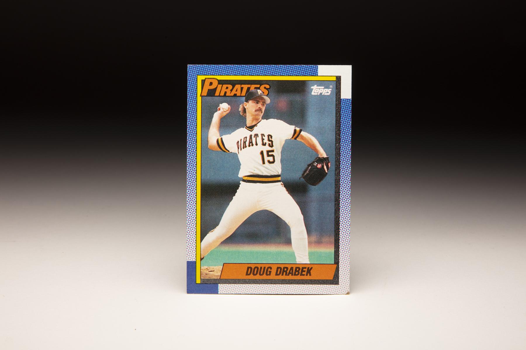 CardCorner: 1990 Topps Doug Drabek | Baseball Hall of Fame
