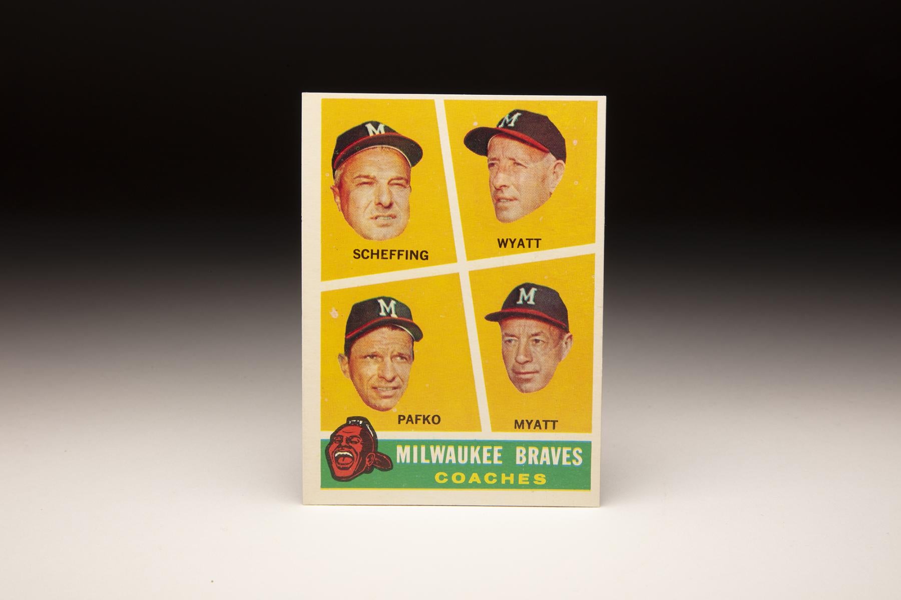 Lew Burdette Milwaukee Braves 1960's Cooperstown Baseball 