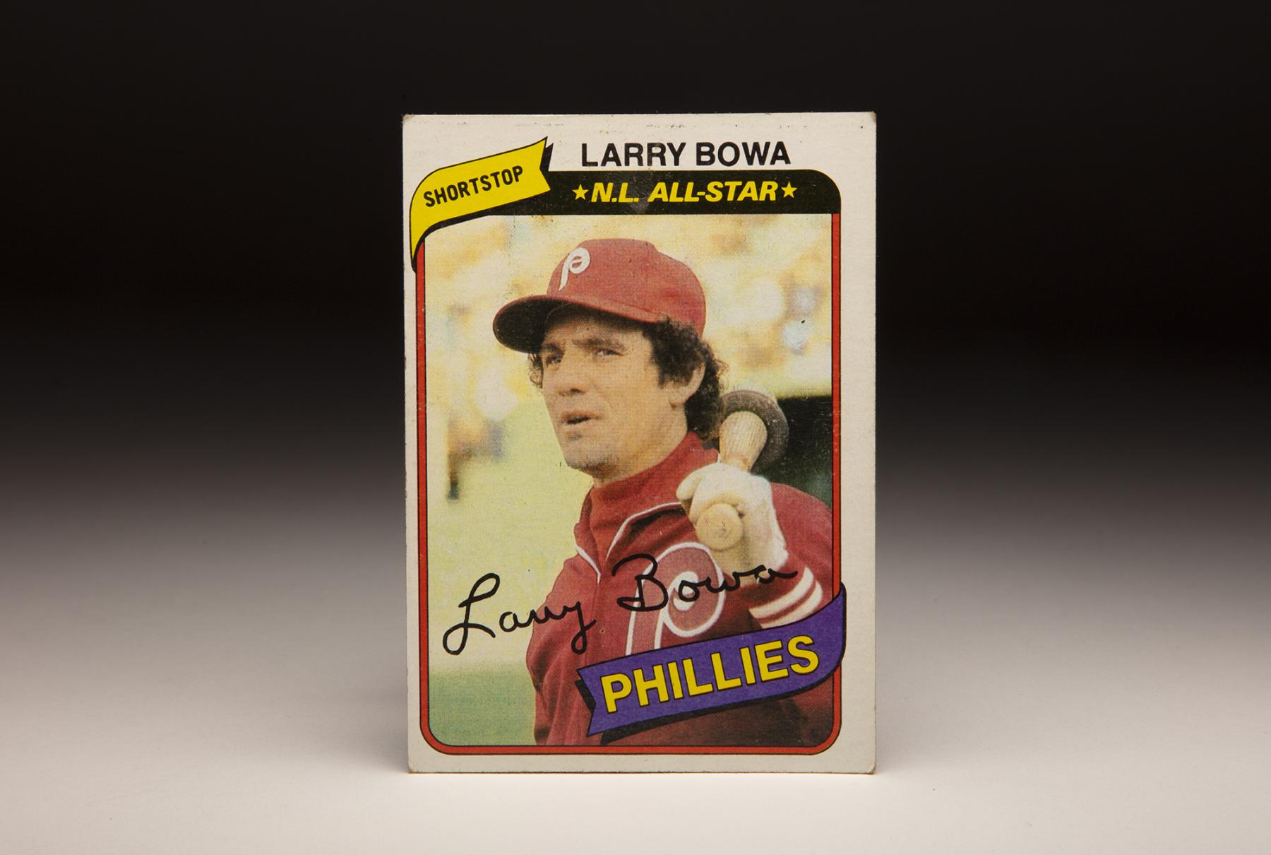 Larry Bowa Philadelphia Phillies ORIGINAL card That 