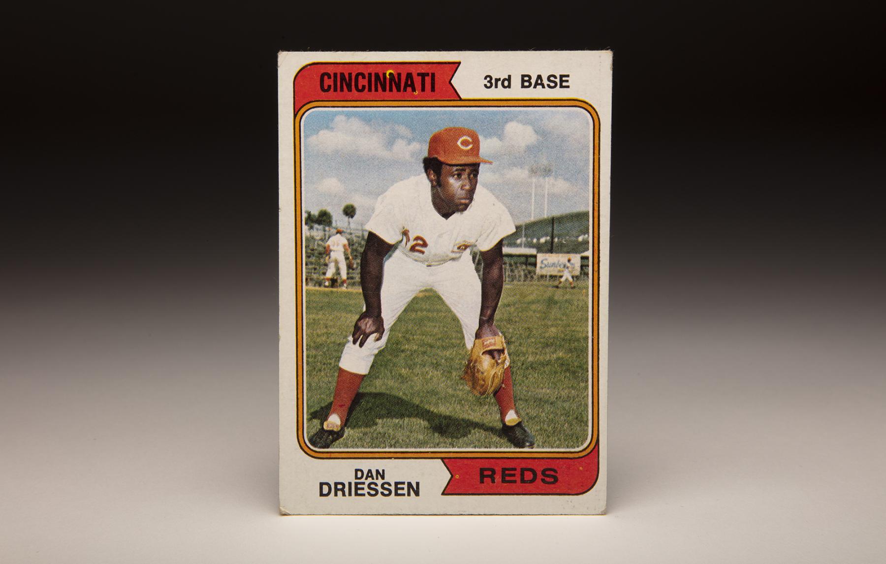 CardCorner: 1974 Topps Dan Driessen | Baseball Hall of Fame