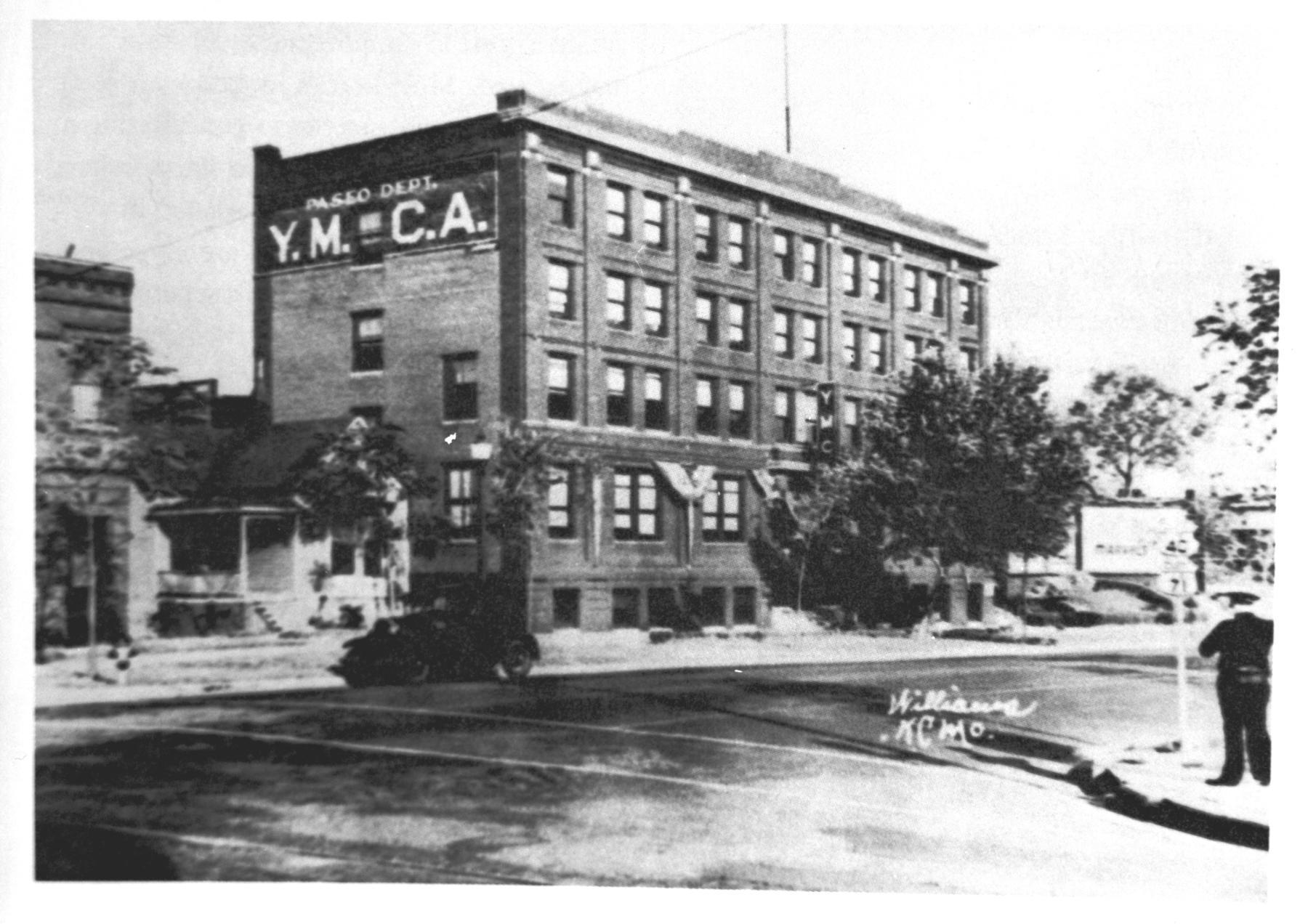 Vintage image of YMCA building