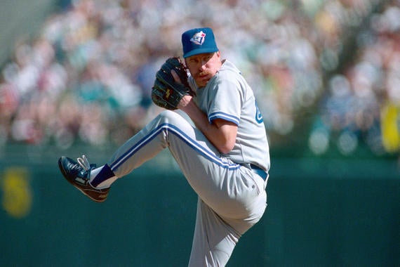 Jack Morris left the Twins via free agency following the 1991 season and pitched for the Blue Jays for two seasons, leading the American League with 21 wins in 1992. (Brad Mangin/National Baseball Hall of Fame and Museum)